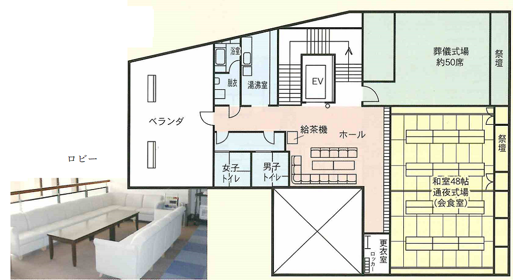 ２階　案内図